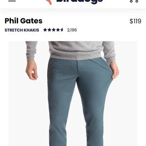 Birddog Pants Steel Blue